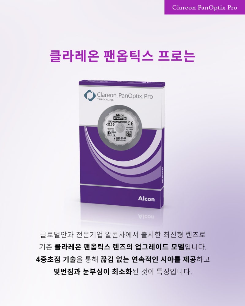 팬옵틱스 프로 추천 대상은? 단초점과 다초점 인공수정체 차이점 사진 4