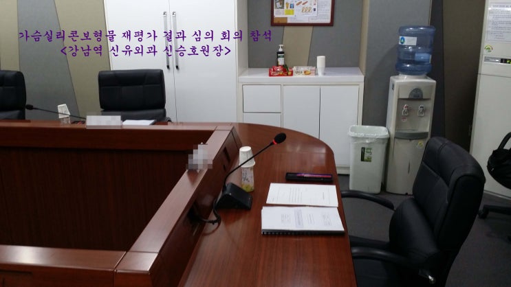 식약처 주재, 실리콘겔 인공유방 재평가 결과 심의 회의 참석<신유외과 신승호원장>