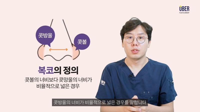 위버성형외과 서승조 원장님의 복코수술 흥망분석! 수술로 성공할 수 있는 케이스인지~ 복코의 정의부터 확인해 봐요~!