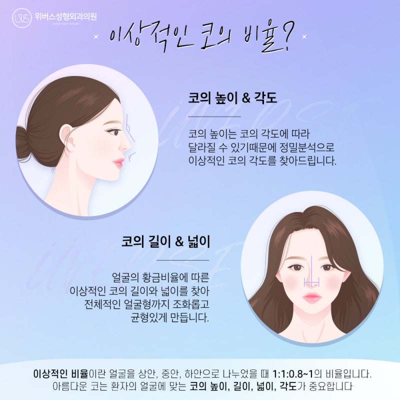 凸嘴隆鼻：鼻唇角與理想的鼻子比例