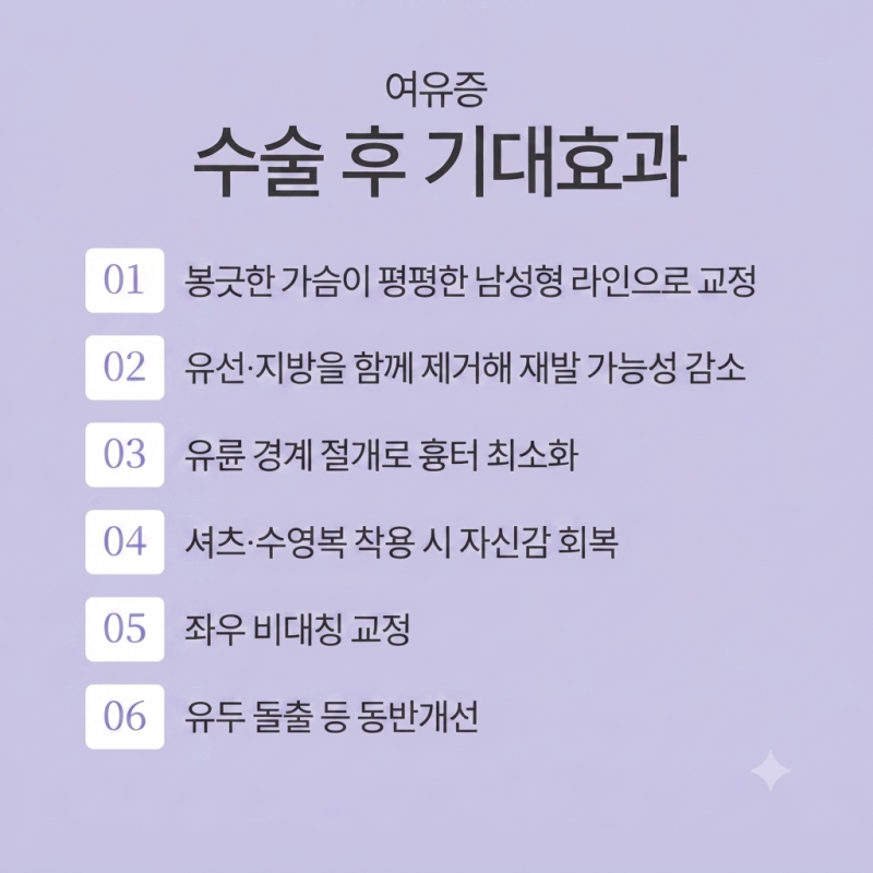 남성 여유증, 운동해도 그대로라면?! 신논현역 여유증 바이브성형외과에서 자세히 알려드립니다 사진 7